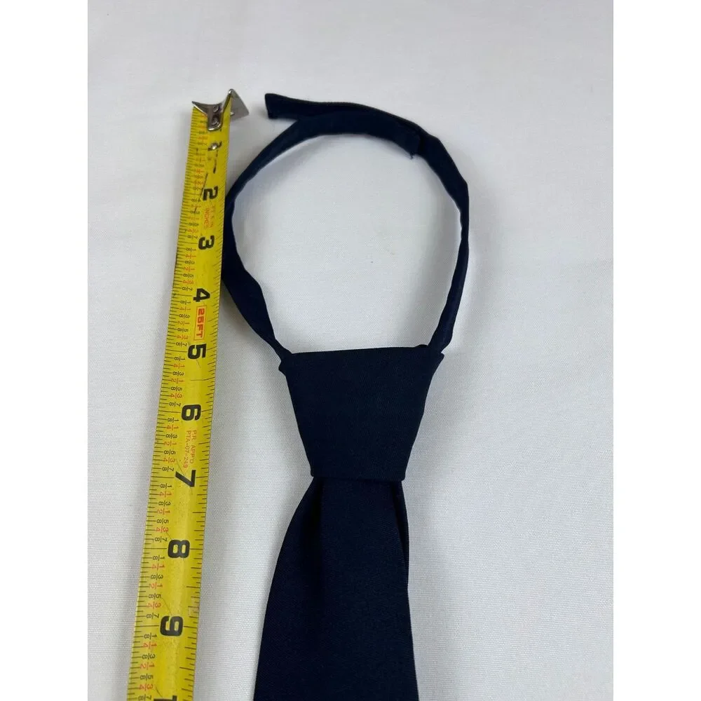 French Toast Boys Navy Blue Adjustable Pre-Tied School Uniform Neck Tie